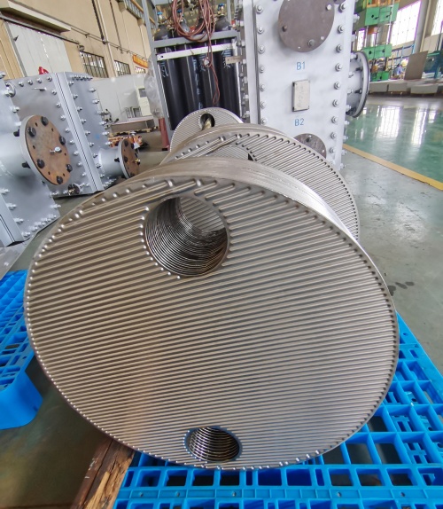 Material Solution for Fully Welded Heat Exchanger